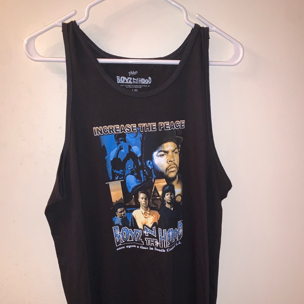 Mens Boyz N The Hood Tank T-Shirt Size Large